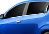 Lower Glass Moldings (stainless Steel) Hatchback, OmsaLine - Italian Stainless Steel for Chevrolet Aveo T300 2011-2020