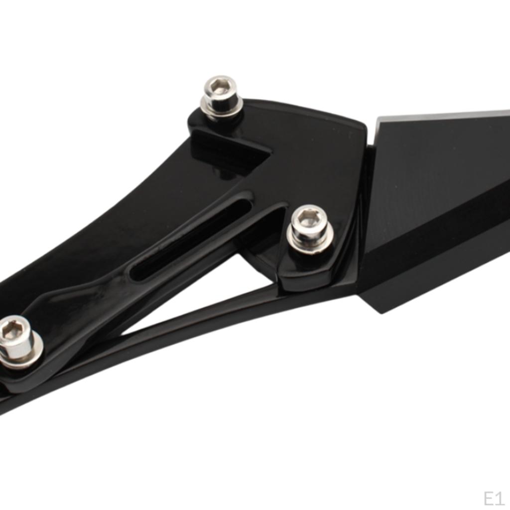 Motorcycle Kickstand Replaces Feet Side Stand Extension Aluminum Alloy Anti Slide for Motorbike