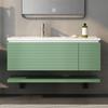 Bathroom Washbasin with Storing Tray Big Sink Wide Platform Large Storage Space Spacious Drawer Store Clothes Stable