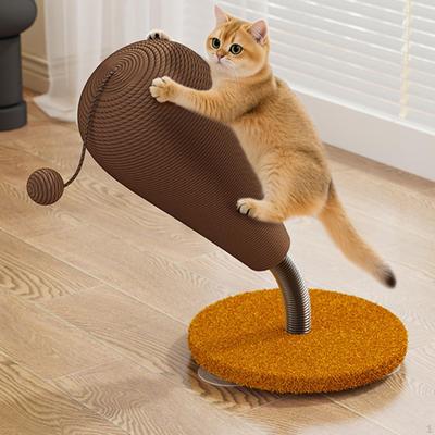 Cat Scratcher Scratching Post for Exercise Scratch Training Decoration Convenient Playing Pet