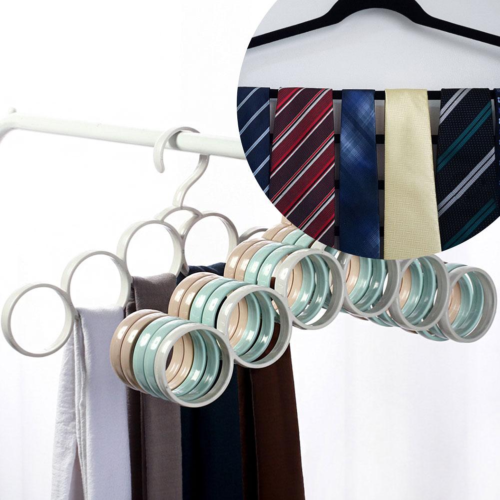 1 pc Scarf Hanger with Non-slip Round Loops