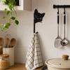 3D Printed Kitten Wall Hooks Decorative Hanging Hook Creative Key Holder  Kitchen