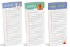 Inkdotpot Pack of 3 Magnetic Fridge To-Do List Notepads- Magnetic Memo Pads For Refrigerator-  (50 Sheets