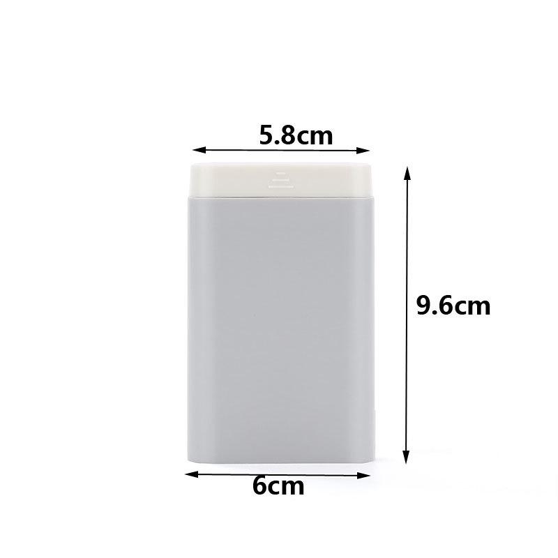 Portable 7-Day Pill Dispenser Box