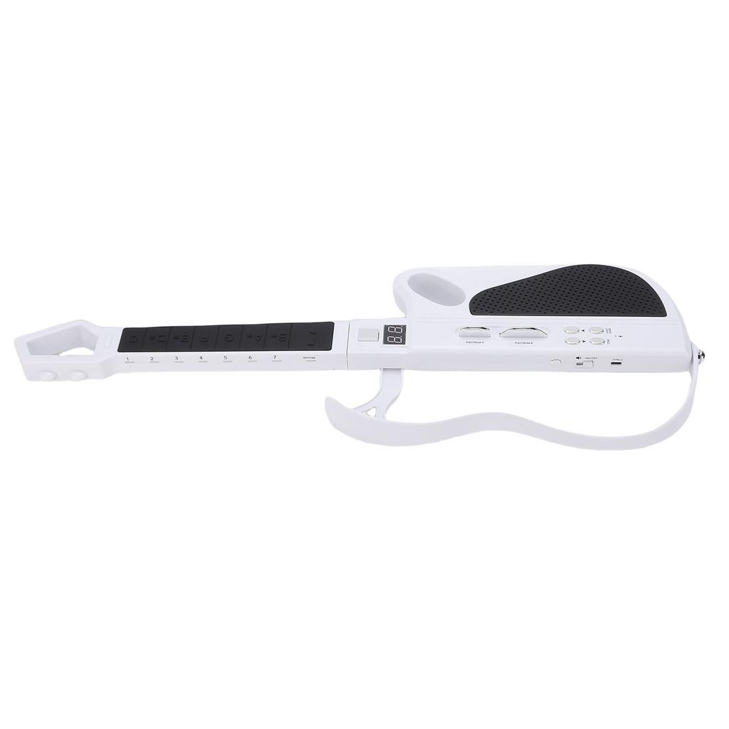 Kids Music Electric Guitar Stringless Smart Guitar Toy Musical Instrument Rechargble with LED Lights for Boys Girls 3 Yrs Old