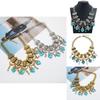 Retro Europäischer Stil Kastenketten Halskette Mit Legierungs-Finish Für Damen Accessoires