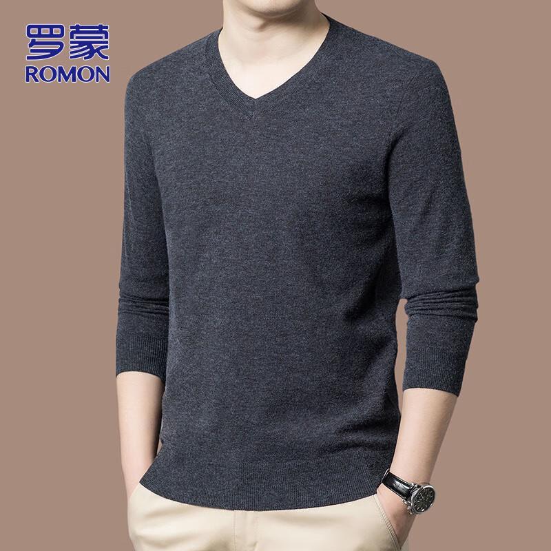 

ROMON Men s V-Neck Knit Sweater XL