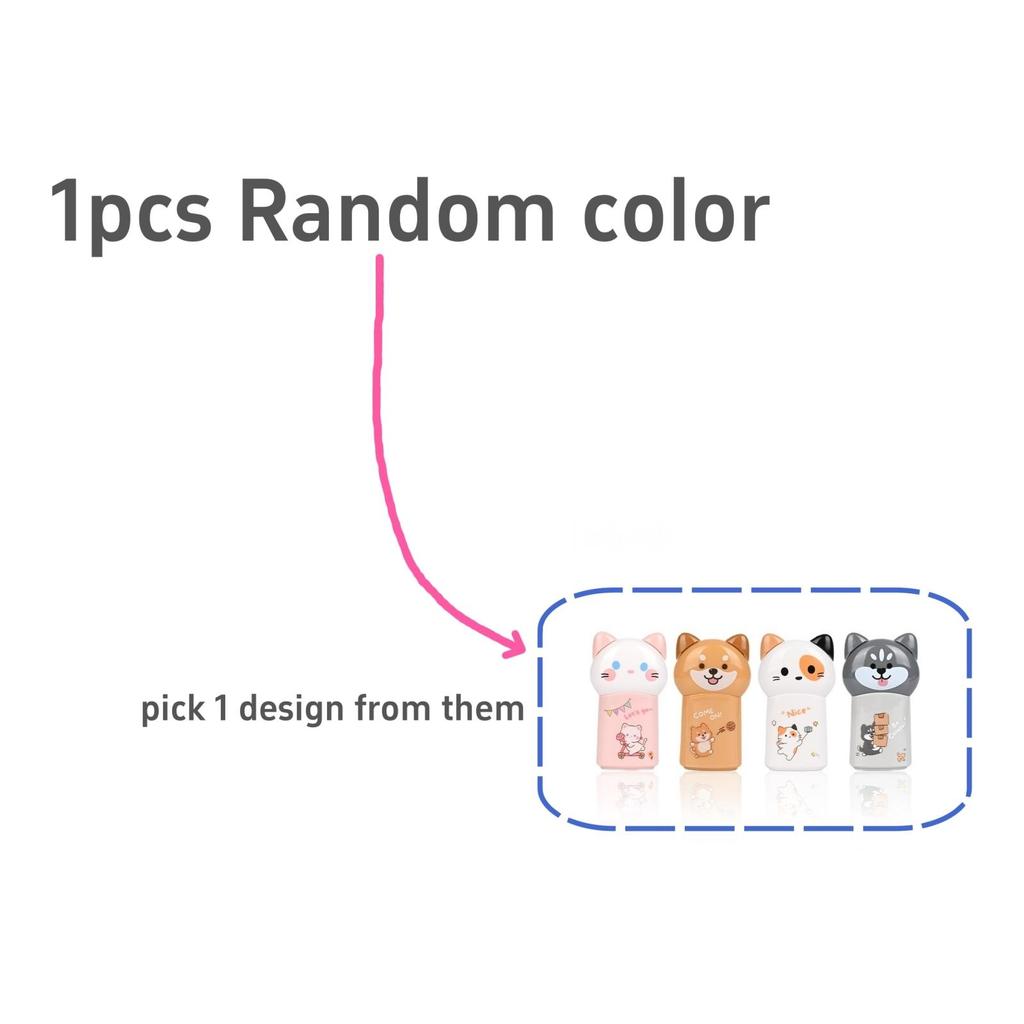 1/4 Stück Happy Pet Korrekturband Cartoon Cue Katze Hund Design Große Größe Korrigieren Büro Schule Korrekturwerkzeuge