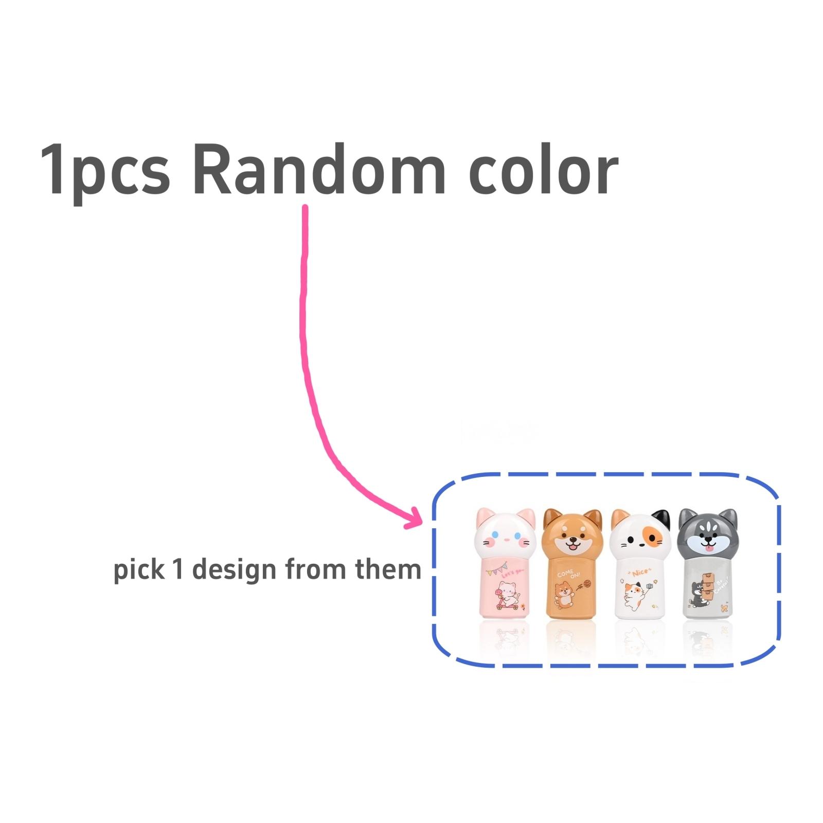 

1/4 шт. Счастливый питомец корректирующая лента мультяшный Кью кошка собака дизайн большой размер корректирующие офисные школьные корректирующие инструменты