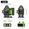 High-Precision 16-Line Infrared Laser Level with Automatic Leveling for Outdoor Use