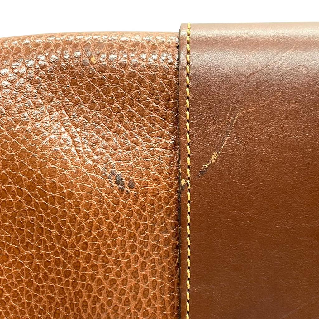 Used COACHShoulder Bag Brown leather unisex