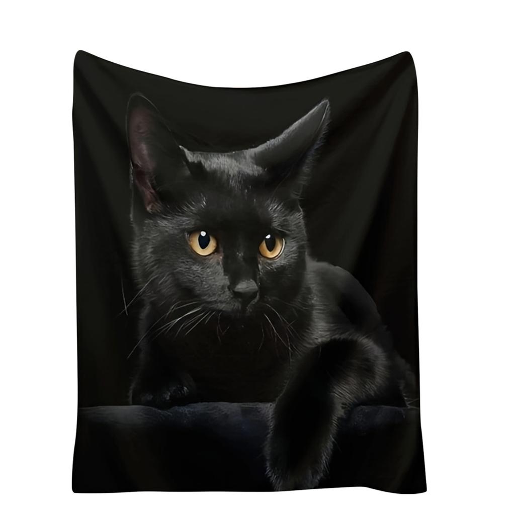 Gothic Blanket, Gift For Ladies And Girls, Spooky Horror Print, Halloween Birthday Christmas Party Gift Home Decor Sofa Throw