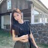 Korean Spice Girl Open Navel Short Sleeve T-Shirt Women's Summer New Sweet and Spicy Short Atmospheric Top