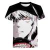 Tokyo Ghoul Graphic T Shirt for Men Women Summer New Leisure Oversized T-shirt Fashion Harajuku Streetwear Tops Tees
