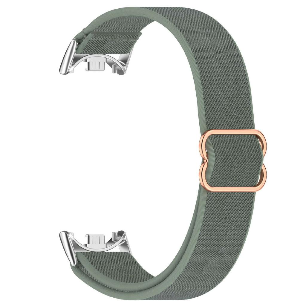 Watch Band for Xiaomi Smart Band 10/9/8 Elastic Woven Nylon Wrist Strap