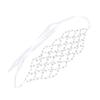 Fashion Exquisite Rhinestone Hair Band Net Shape Shiny Bride Tiaras Handmade Luxurious Hair Hoop for Bride