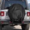 Hanging Spare Tire Cover with Storage Compartment Waterproof Mounted Protector Bag