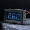 DC0-30V 0.36inch 2-Wire Digital LED Display Panel Voltmeter Tester LED Digital Voltmeter for Car Motor Vehicle Tools