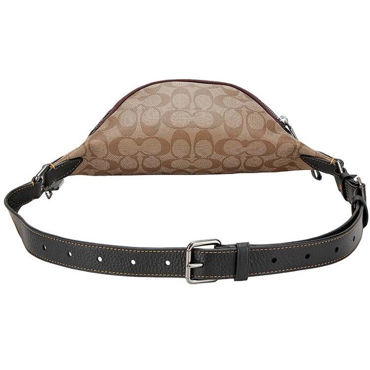 New COACH Star Wars Xingji Battle, Collaboration Coated Canvas One Shoulder Crossbody Fanny Pack Men's Khaki 88013-QBE7V
