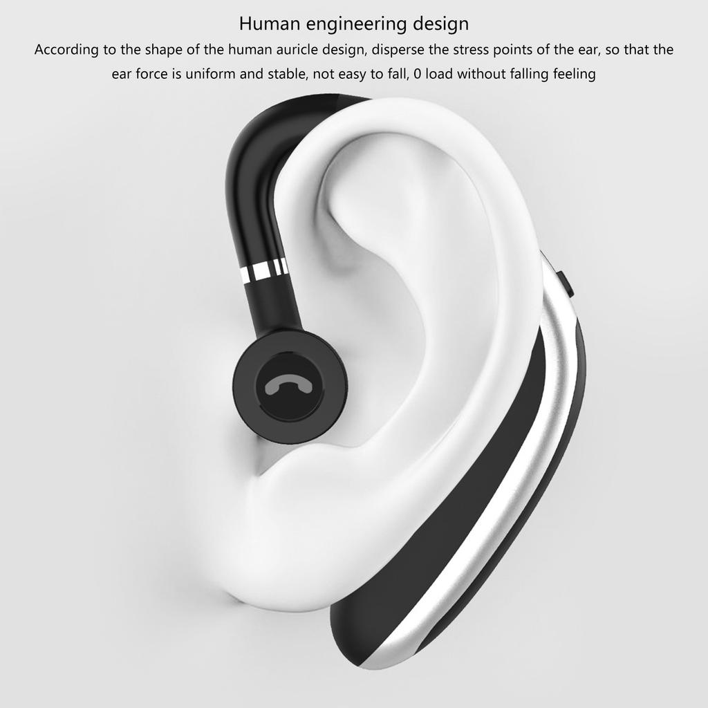Bluetooth-compatible5.0 Earphone Ear Hook Wireless Earbud Single Ear For Driving