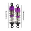 Metal Oil Shock Absorber Kit 66mm and 72mm Replacement for 14210 14209 1: 14 RC Vehicle Accessory