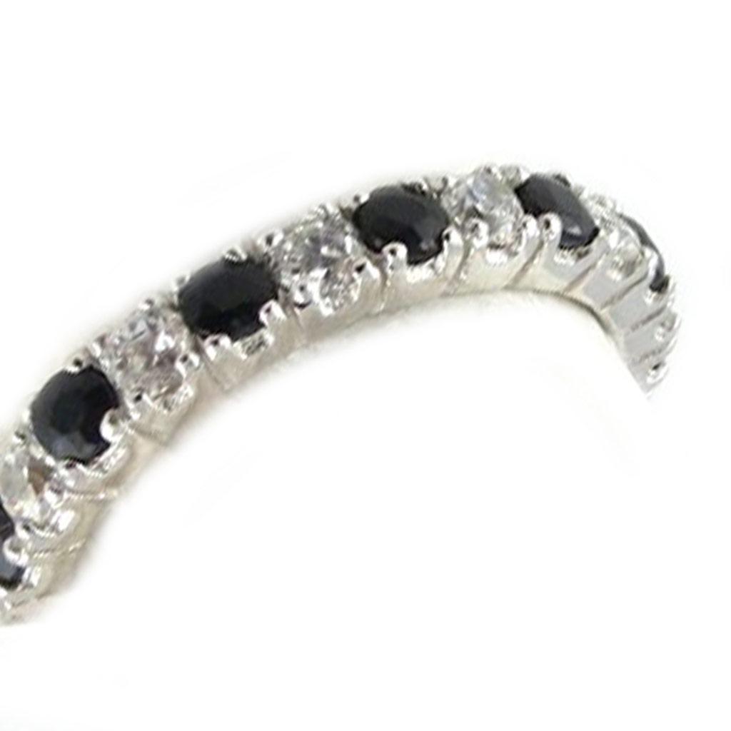 Alliance Argent 'Pour la Vie' noir blanc