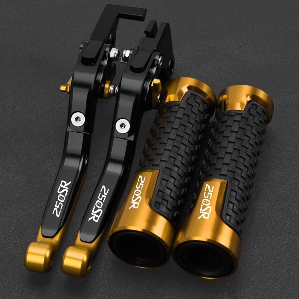 Moto Adjustable Extendable Brakes Clutch Lever Handle Bar Hand Grips Ends Hand Brake For CFMOTO CF MOTO 250SR 250