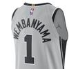Jordan NBA Victor Wembanyama San Antonio Spurs Statement Edition AU Spielerversion 1 Rundhals Ärmellos Basketball Trikot Herren Trikot HM4892-007