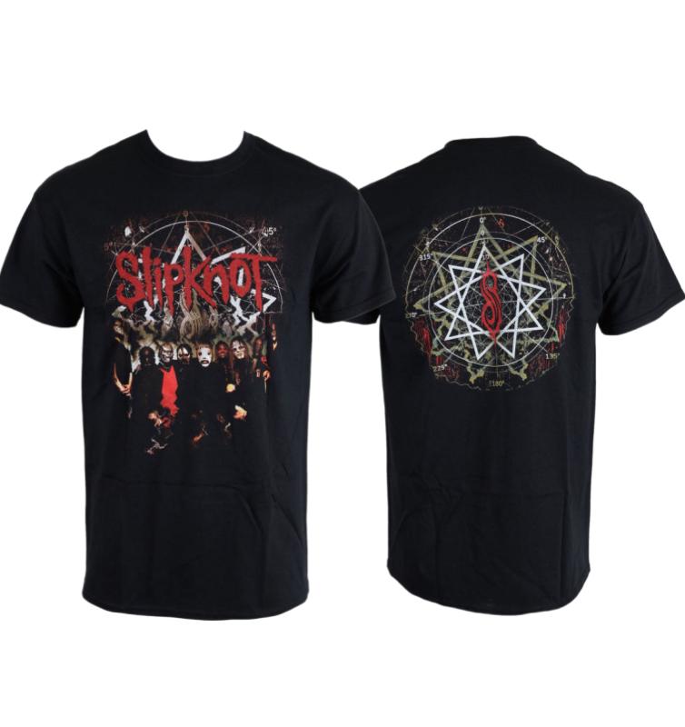 Slipknot Wanyk Orange Art Pattern Metal Band TShirt Casual Trendy Style Cotton TShirt For Unisex And Unisex