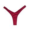 Přeshraniční Sexy Nízkopáskové Tanga s Y-Zády - Evropské a Americké Trojúhelníkové Kalhotky, Bezešvé Svodné Horké Dámské Spodní Prádlo