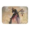 Fox Spirit Kitsune Front Door Mat Anti-Slip Indoor Absorbent Japanese Kabuki Doormat Floor Bath Entrance Rug Carpet