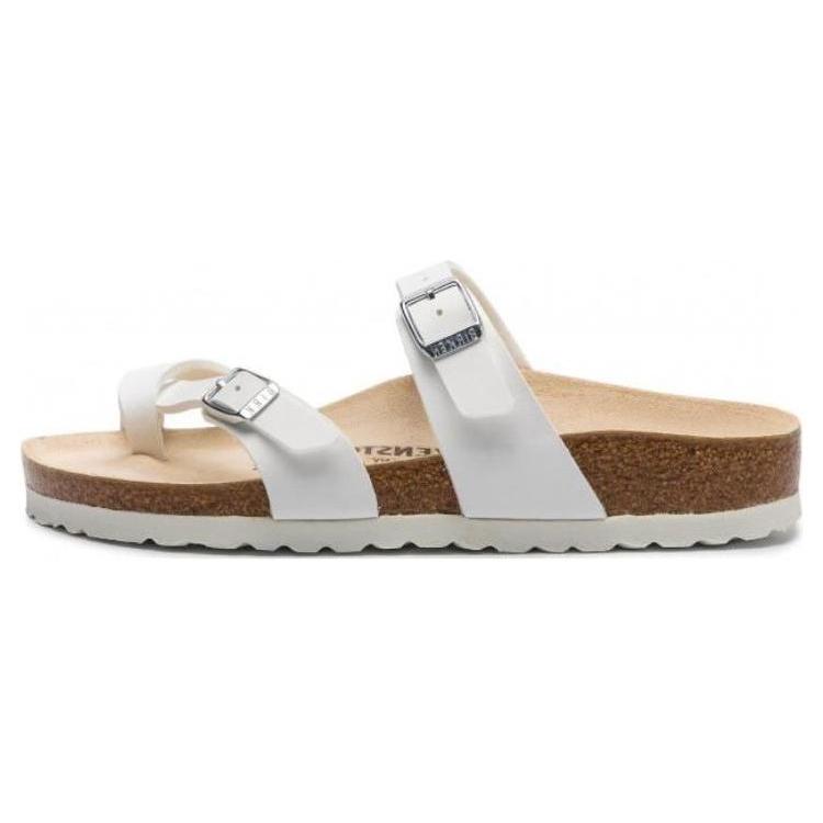 Birkenstock Mayari Birko Flor Sandals White Women s 0071053 37