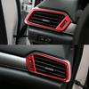 Interior Dashboard Air Vent AC Outlet Covers Trim Red For Honda Accord 2018-2022