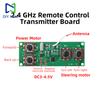 2.4G Wireless Remote Control Receiver Set For Toy Car Models Ship Models Tank DIY Remote Control Accessories With Battery Box