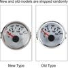 Water Temperature Gauge,52mm/2in Marine Engine Water Temperature Gauge 40 120 ℃ Temp Meter for Boat RV(White Dial Silve)