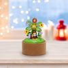 Windup Music Box Collectibles Lovely Anniversary Valentines Holiday Musical Figurine for Girlfriend Kids Family Friends Lovers
