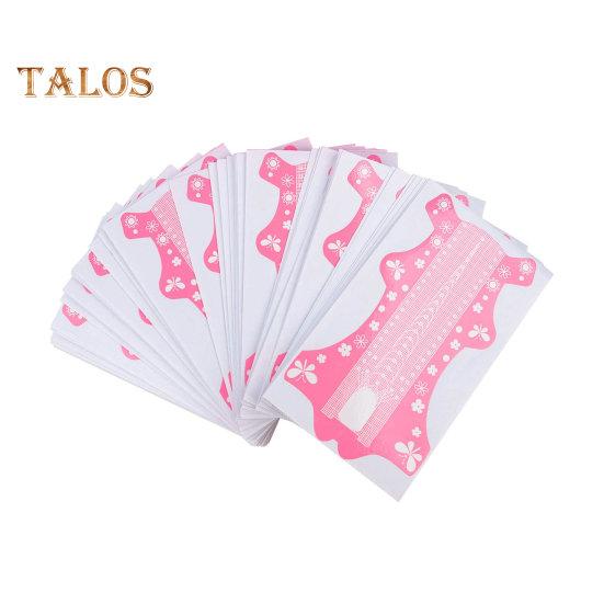 

50/100 шт., длинная форма для ногтей, достаточное количество, маникюрный инструмент, широкое применение, нежная направляющая для дизайна ногтей, УФ-гель, наращивание, наклейка 100pcs