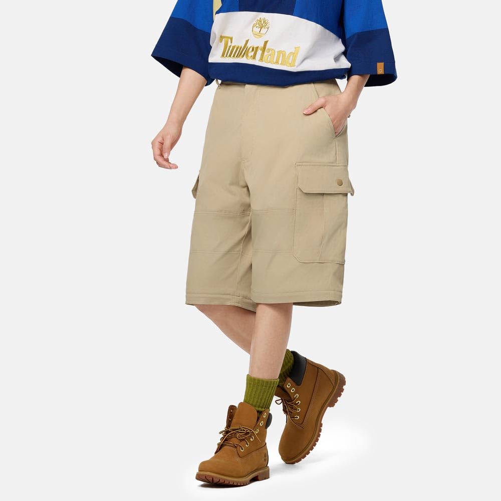 Timberland TOKYO DESIGN COLLECTIVE 2-Way Cargo Pants, Unisex, Size 36, EUCALYPTUS, TB0A6J7S1521