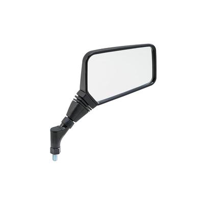 TANAX NAPOLEON NA-015R Cross 2 Mirror EX Black Motorcycle Mirror, 10mm Standard Thread, Right Side Only, with Turner, Meets All Safety Standards, 1