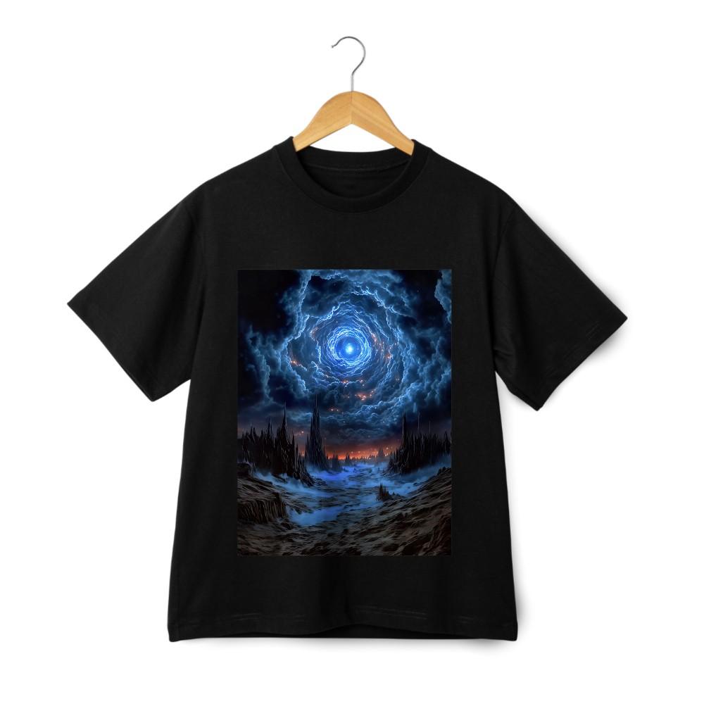 

Футболка с принтом «Научно-фантастический вихрь, звездное небо», унисекс, с коротким рукавом 4XL