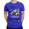 Magliette Retro Novità per Motociclisti da Uomo Girocollo in Cotone The Isle of Man TT Manica Corta Magliette Abbigliamento Originale