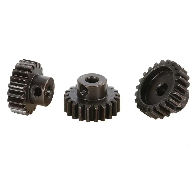 M1 5mm Welle 11-15Z 16-20Z 21-25Z 26-30Z Schwarzes Stahlmetallritzel Motorritzel für 1/8 1/10 RC Auto Modell Spielzeug Motorzubehör