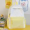Schoolbag New INS Cute Polka Dot Plaid Backpack, Backpack for Primary and Secondary School Students, Lightweight Large-capacity Travel Backpack 