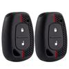 Coque de protection en silicone pour clé de voiture 2 boutons Pour Renault Kangoo Traffic Master Pour Opel Vivaro Movano Pour Nissan Coque de télécommande