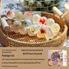 Crystal Grape Essential Oil Cold Process Soap Pendant – Long-Lasting Fragrance, Handmade Birthday Gift