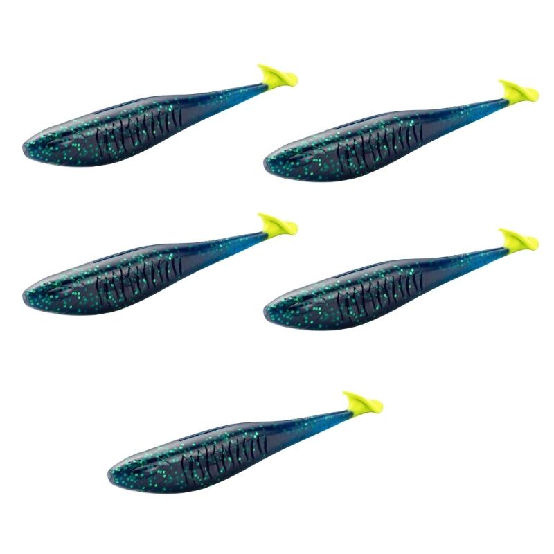 5Pcs 10cm Swim Baits for Saltwater Soft Fishing Lures Paddle Tail Swimbaits Artificial Baits Fishing Lure