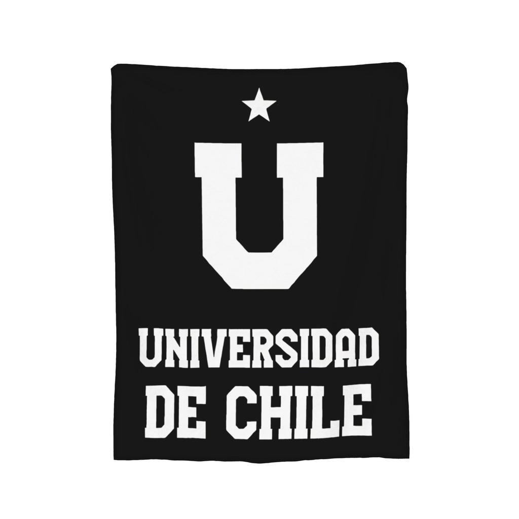 Club Universidad de Chile Copa Chile Flannel Throw Blanket Soccer Blanket for Home Car Super Warm Quilt,