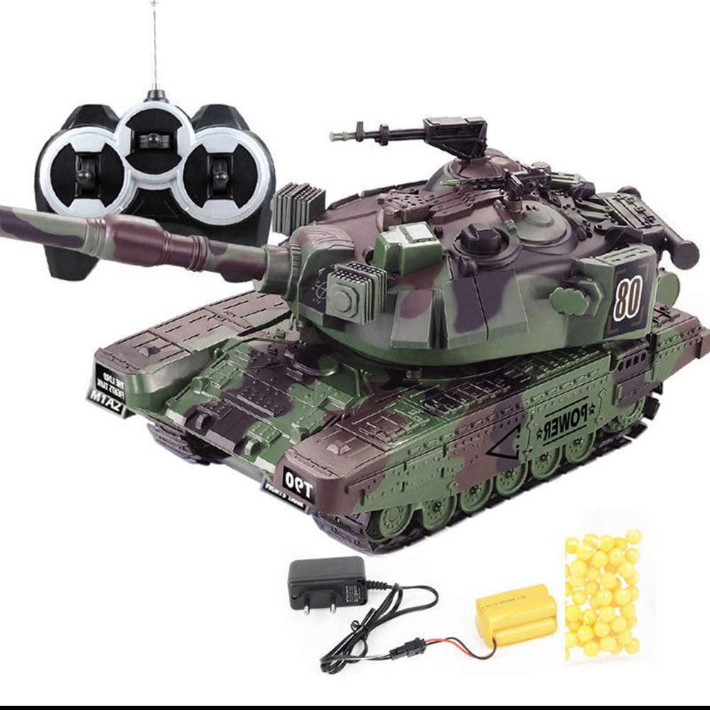 1:Tanque de batalla RC de 32 pulgadas, grande, pesado, interactivo