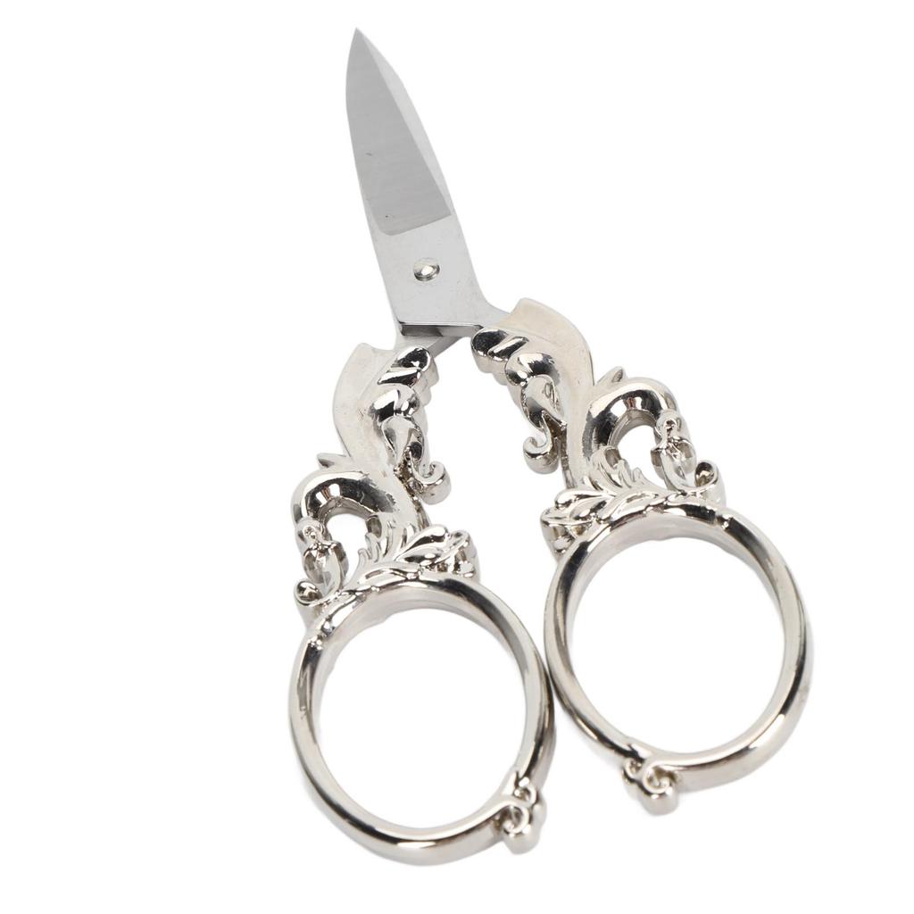 5in Embroidery Scissors Stainless Steel Tip Multifunctional Portable Vintage Scissors for Handmade