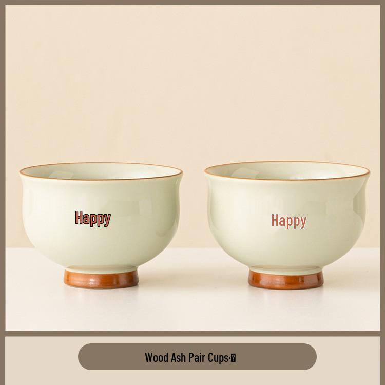 Handwritten Teacup Set: Newlywed Couple, Engagement, Wedding or Bride Party Gift 125mL